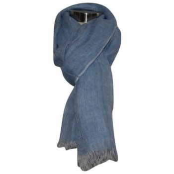 Handcrafted Linen Scarf Melange X1683 in Fashion Scarves