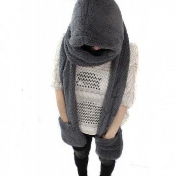 Wowlife Korean Fashion Womens Earflap - Gray - CC11QM41O73