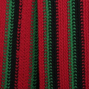 Rasta Multi Color Scarf Red Black