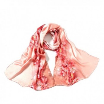 Aqueena Womens Printing flower blooming in Fashion Scarves