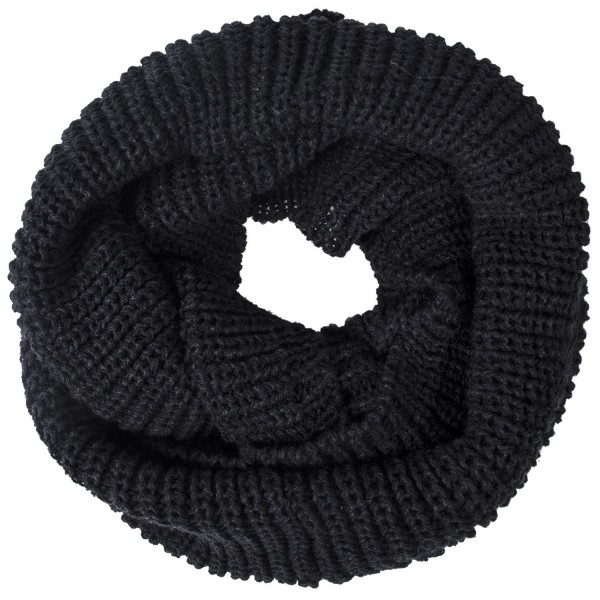 2 Pack Womens Winter Warm Thick Knit Infinity Scarf Circle Loop Cowl ...