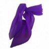 TC Women Square Scarf Neckerchief Purse Hand Bandana Scarf 22" X 22" Inch - Purple - CM12GCG3XP1