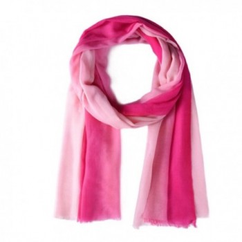 Queenie Gradient Lambswool Lightweight Scarves in Fashion Scarves