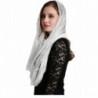 Catholic chapel veil infinity scarf mantilla floral lace veil v41 - Wrap - CU186ASYLI3