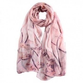 STORY OF SHANGHAI Women's Pure Mulberry Silk Scarf Large Print Shawl Wraps - Hs15 - CP12D246VPZ