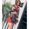 Aolis Fashion Bohemian Elephant Oversized