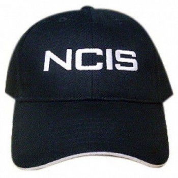 NCIS Special Agents Logo Black Cap Adjustable Hat - CI115Y78I7X