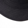 Fedoras Gangster Summer Jazz Black in Men's Sun Hats