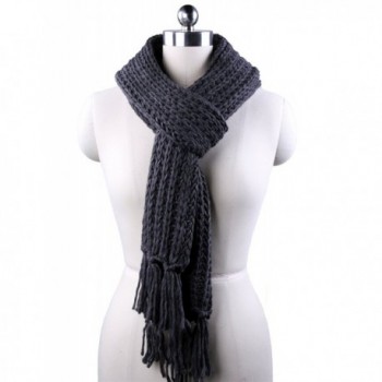 GYSEASON Winter Tassel Acrylic Knitted in Fashion Scarves