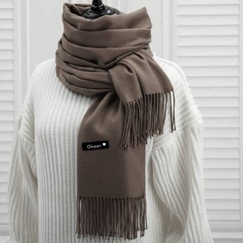 Keer Unisex Cashmere Winter Coffee in Fashion Scarves