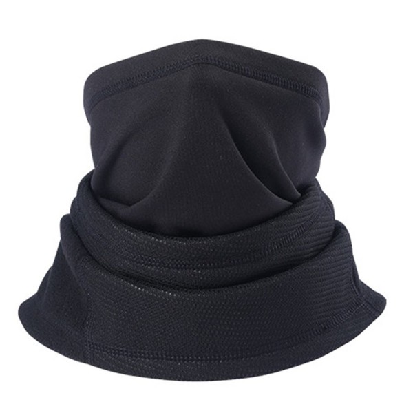 Magarrow Neck Warmer Winter Windproof Mouth Face Mask Outdoor Sports Neck Warmer - Black - CW187EDQKZ7