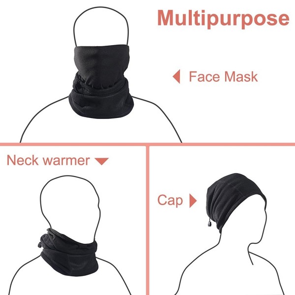 Neck Warmer Winter Windproof Mouth Face Mask Outdoor Sports Neck Warmer ...