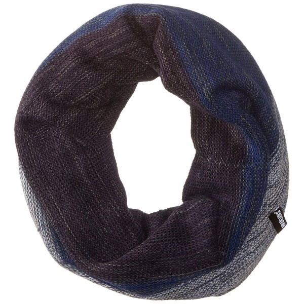 Muk Luks Women's Indigo Ombre Funnel Scarf - Blue - C6125UF0C77