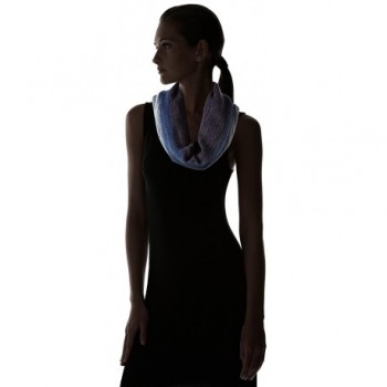 Womens Indigo Ombre Funnel Scarf in Fashion Scarves