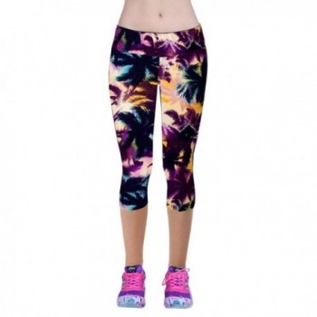 Iusun Athletic Cropped Stretch Leggings