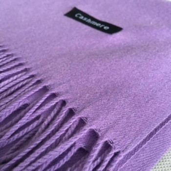 GG Cashmere Scarf Shawl Purple in Fashion Scarves