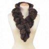 Womens Faux Fur Scarf Scrunchie