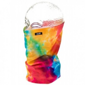 Neff Stretchy Neck Thing Adult Neck Gaiter - Tie Dye - CZ11J95HRKZ