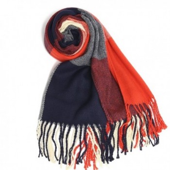 GoProver Tassels Lattice Blanket Oversized in Cold Weather Scarves & Wraps