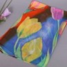 LEERYA Ladies Flowers Pattern Chiffon in Fashion Scarves