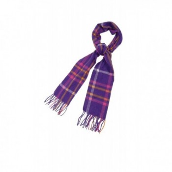 Charter Club Women's Luxury Fringed Cashmere Plaid Scarf - Multi - C611M4O3GI5