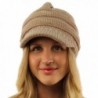 Unisex Winter Chunky Stretch Hat