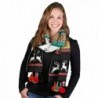 S 723 06 Christmas Reversible Scarf Black in Fashion Scarves