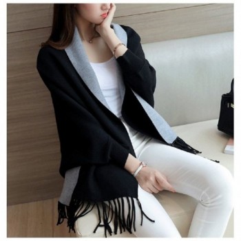 BeneAlways Reversible Pashmina Tassels Batwing in Fashion Scarves
