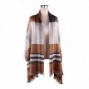 Plaid Blanket Scarf Pashmina Scarves