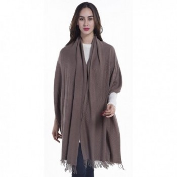 Women Pashmina Shawls and Wraps - Long Solid Color Lightweight Ladies ...