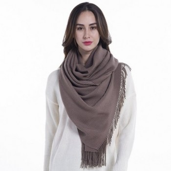 Women Pashmina Shawls and Wraps - Long Solid Color Lightweight Ladies ...