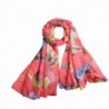 Gift!Elevin(TM)New Women Spring Print Pattern Long Silk Voile Gauze Wrap Shawl Scarf - T - CL12O7HOXA5