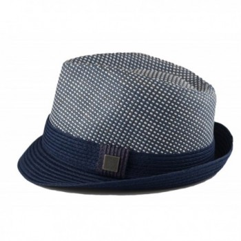 Summer Straw Fedora Trilby Colors in Men's Fedoras