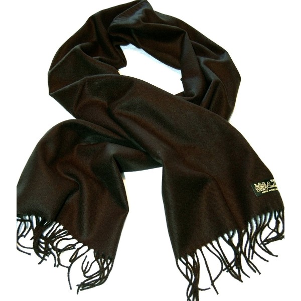 100%Cashmere Scarf--80 Rich Colors! Super Soft - Black - CR111JCU9KL