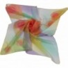 Jocelyn Nord Fashion Silk Small Square 100% Mulberry Silk Graphic Print - Colored Lanterns - CC18625NUWZ