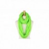 Feriamode Crinkle Solid Infinity Scarf - Lime Green - CH12I1VZ1WX
