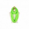 Feriamode Crinkle Solid Infinity Scarf - Lime Green - CH12I1VZ1WX