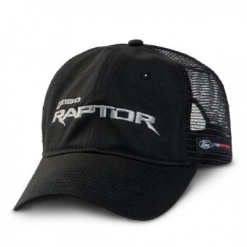 Ford F-150 Raptor Mesh Back Black Baseball Cap - CY12NRJASKS