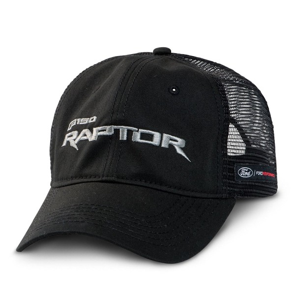 Ford F-150 Raptor Mesh Back Black Baseball Cap - CY12NRJASKS