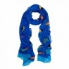 Elegant Birds Print Fashion Scarf - Different Colors Available - Blue - CF11GENYMKD