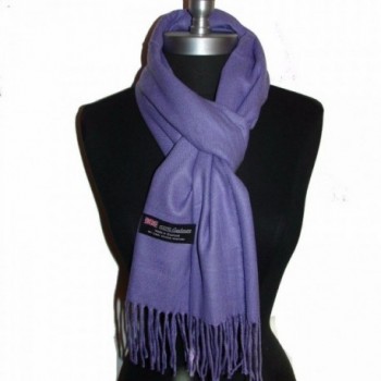 Purple_ Seller Solid Scotland Winter in Cold Weather Scarves & Wraps