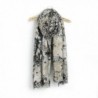 Synthiiz Scarf Shawl Wrap With Satin Surface Pashmina Large Size For Woman - Khaki - CR185HRAITL