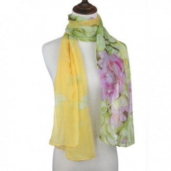 ChikaMika Scarves Floral Shawls Fashion