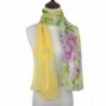 ChikaMika Scarves Floral Shawls Fashion