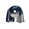 Cashmere Dreams - Womens Big and Cozy - Winter Blanket Scarf - Soft Warm Fashion Wrap - Blue - CA184SEKDAD