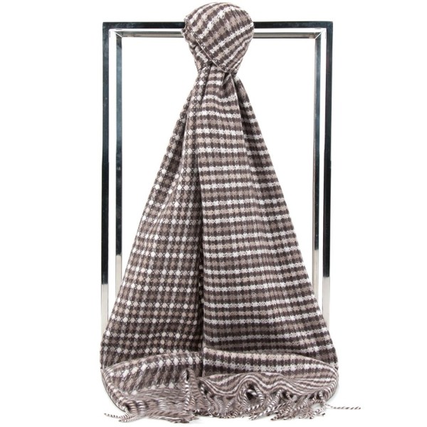 Luxurious Men and Women's 100 % Cashmere cosy and stylish scarfs 63"x12" - Tartan - CZ187IC73W0