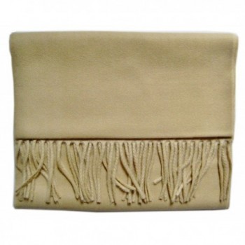 Frost Cashmere Scarf Natural Beige