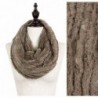 Stylesilove Faux Fur Womens Soft Infinity Scarf - Taupe - C9125FHACGF