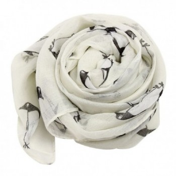 Lowpricenice Women Penguin Rectangle Scarves in Fashion Scarves