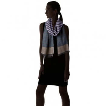 Pistil Womens Brighton Scarf Teal in Cold Weather Scarves & Wraps